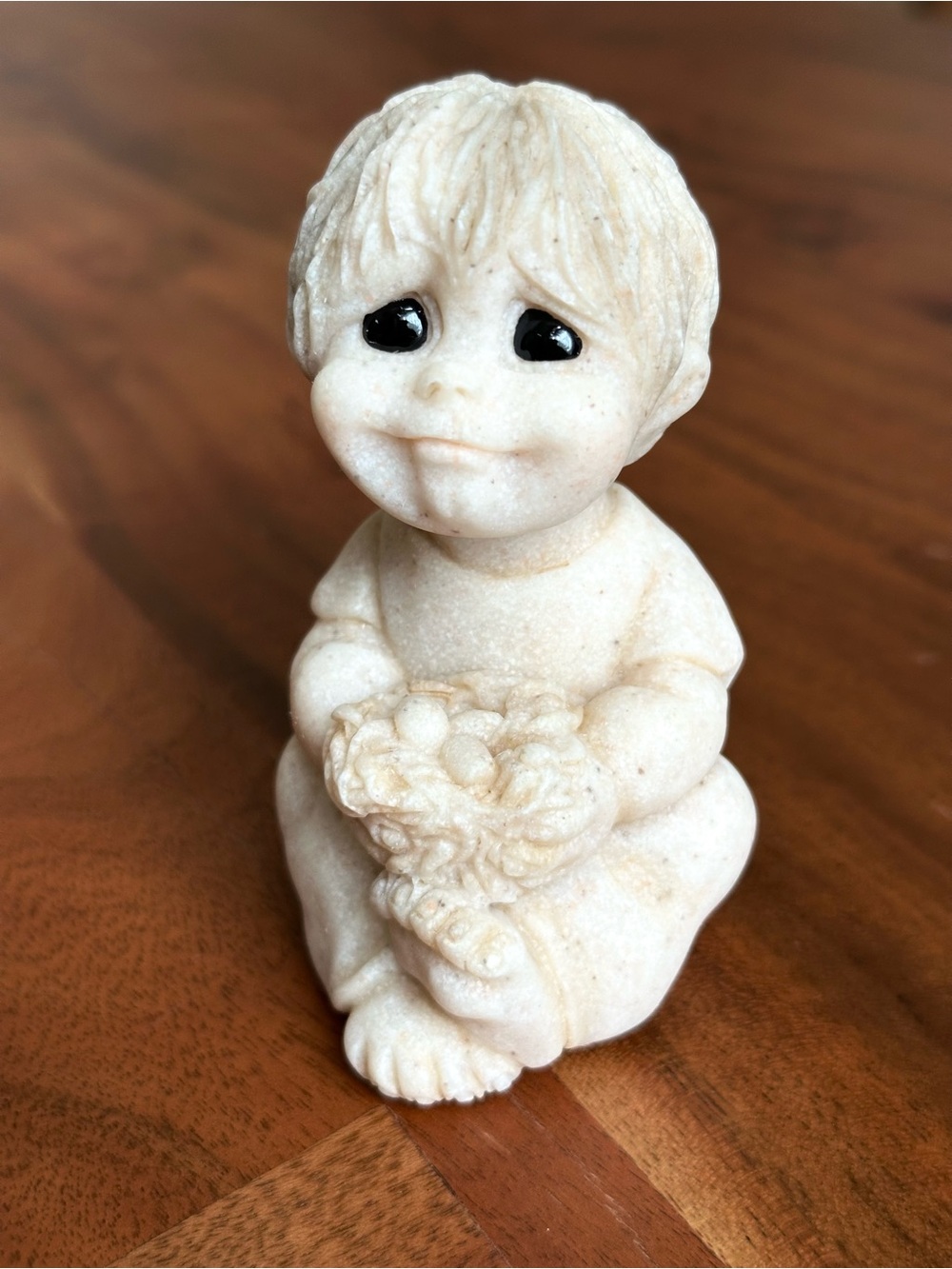 Vintage Quarry Kids Bradley Rescued Boy Figurine Cottagecore Collectible